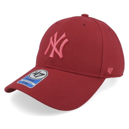 47 Brand - MLB Rouge adjustable Casquette - Kids New York Yankees MLB MVP Razor Red Adjustable @ Hatstore
