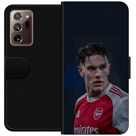 Kompatibelt Lommeboketui til Samsung Galaxy Note20 Ultra Pastellregnbue med hvite stjerner og myk fargeovergang i drømmende himmeldesign