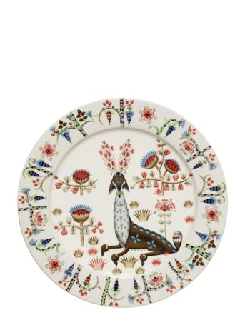 Taika Plate 27Cm Siimes Home Tableware Plates Dinner Plates Monivärinen/Kuvioitu Iittala