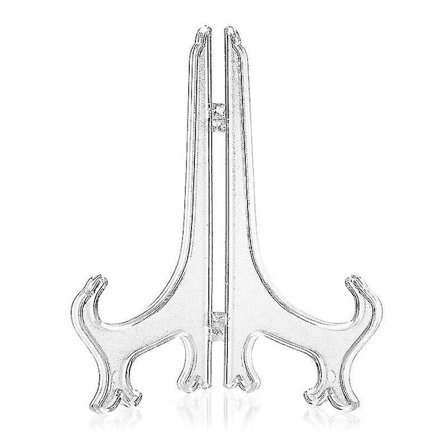 Klar Platskärm Easel Stativ Bild Plast Hållare Ram Prisutdelning Hållare (15 st)
