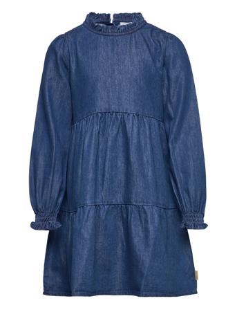 Dalmine - Kjole Dresses & Skirts Dresses Casual Dresses Long-sleeved Casual Dresses Blå Hust & Claire