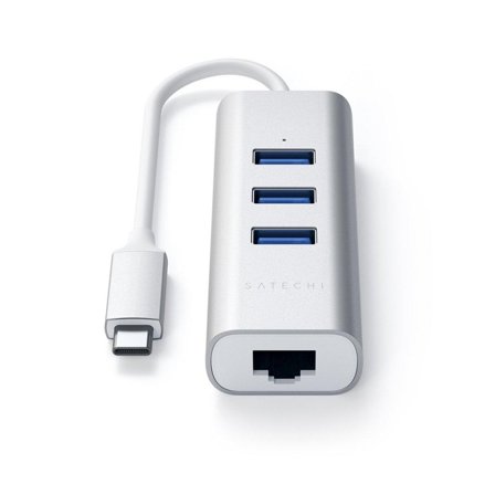 Satechi ST-TC2N1USB31AM - hub - 3 porter