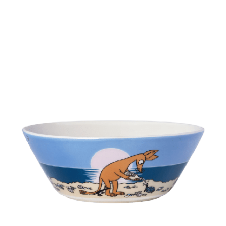 Arabia Mumin Skål 15Cm Sniff Blå Serveringstillbehör 15 CM