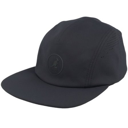 Kangol - Svart fitted Keps - Long Beach Cap Black Fitted @ Hatstore
