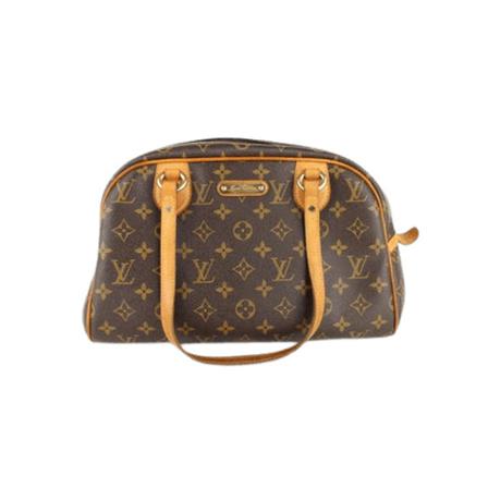 Louis Vuitton Vintage Pre-owned HandTas , Bruin , Dames , Maat: ONE Size Vintage Tassen