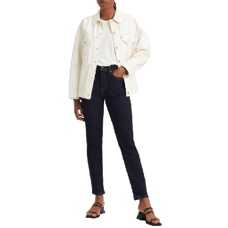 Levi's 724 High Rise Straight Jeans Dam Blå 31/34