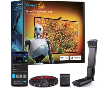 Govee TV Backlight 3 Lite (55~65 inch) Wild Robot - LED-ljusslinga för din TV (55–65")