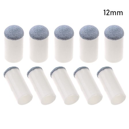 2 pakker 10 stk/pakning Biljardkøtips Tipsbeskytter 12MM 12MM