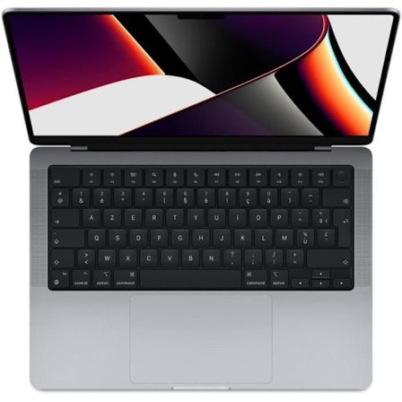 MacBook Pro Retina 14" 2021 Apple M1 Pro 3.2 Ghz 16 GB 2.048 TB SSD Space Grey - Renoverad - Bra skick - Refurbished Grade C - Swedish keyboard