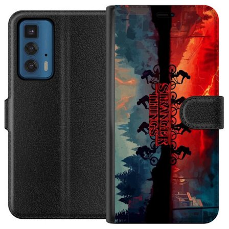 Kompatibel Tegnebogsetui til Motorola Edge 20 Pro Madison Beer collage i Y2K-æstetik med stjerner, pastelfarver og pop-inspireret design