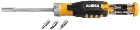 Ironside 102267 Spärrskruvmejsel med 12 bits, Skruva