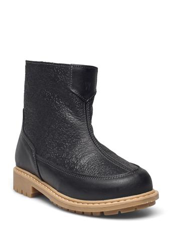 Vanja Tex Zip Boot Black Wheat