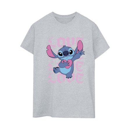 Lilo & Stitch Dam/Dam Valentine Love Pojkvän T-Shirt M