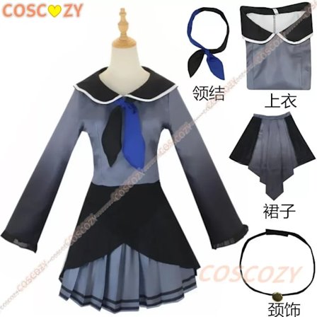 Project Sekai Colorful Stage! feat. Akiyama Mizuki Yoisaki Kanade Shinonome Ena Asahina Fuyu Halloween-asu Cosplay Kostym L L Asahina Mafuyu -setit