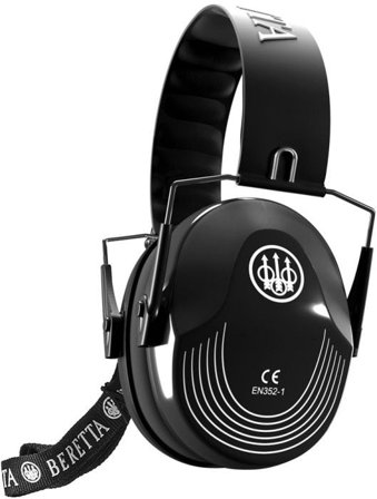 Beretta Earmuff Solid Black