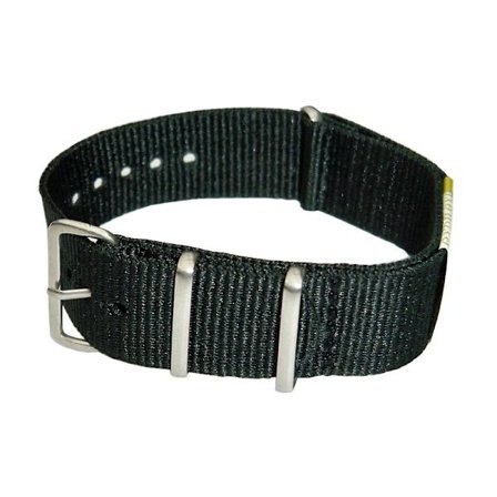 Natoband 18/20 mm svart