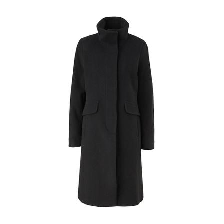 Comma, Single-Breasted Coats Zwart, Dames, Maat:L