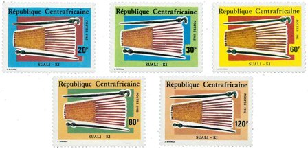 Centralafrika - YT 519-23 - Postfrisk