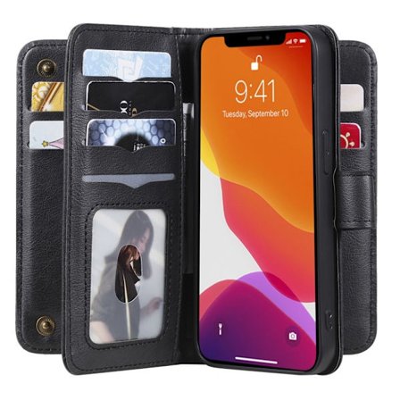 KT Multi-functional Series-1 iPhone 13 cover - Black