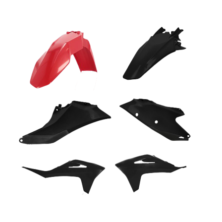 Kit Plastiche Acerbis Rosso-Nero - Gas Gas MC 450F 2021-2022