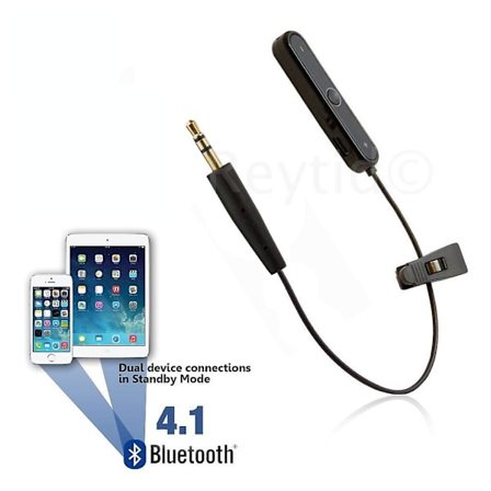 Trådløs Bluetooth Adapter Converter Kabel for Bose On-Ear 2 / OE2 / OE2i hodetelefoner