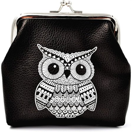 PU Læder Møntpung Sød Dyre Ugle Pung Taske Skift Pung Gaver til Kvinder Børn Piger Nøgleholder