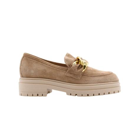 E mia, Moccasins Beige, Dames, Maat:38 EU