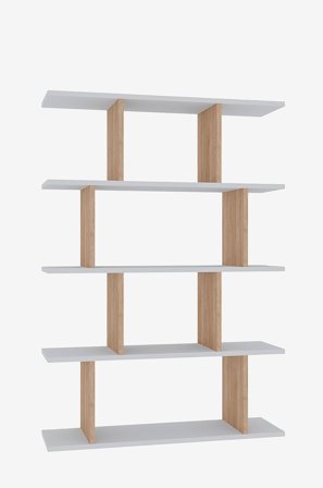 Homitis - Bokhylla Harmon - Vit - Bokhyllor - Från Homeroom