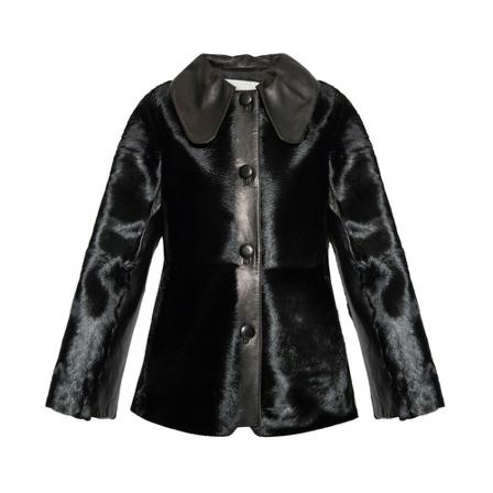 By Malene Birger, Leather Jackets Zwart, Dames, Maat:M