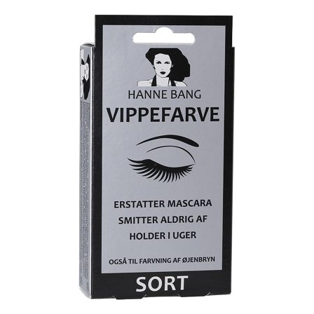 Hanne Bang Vippefarve Sort, Makeup, Øjenvipper, Vippefarve