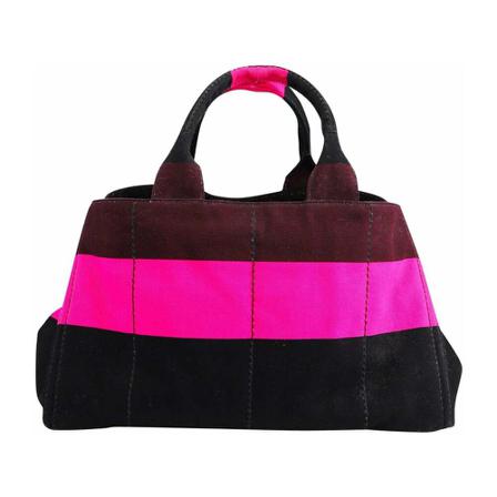 Prada Vintage Pre-owned HandTass , Roze , Dames , Maat: ONE Size Vintage Tassen