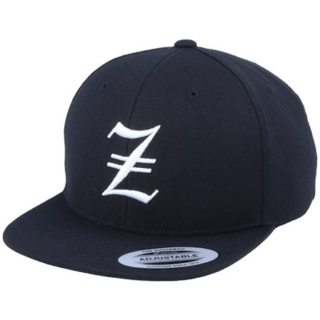 Kiddo Cap - Black snapback Czapka Z Daszkiem - Kids Z Letter 3D Black Snapback @ Hatstore
