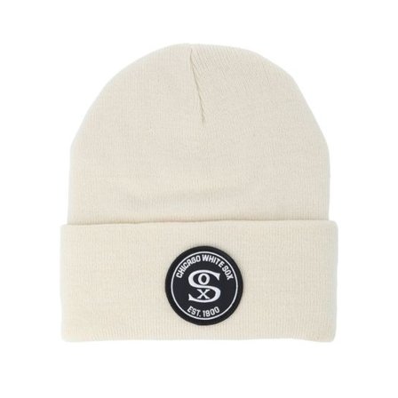 Nike MLB - MLB Vit cuff Beanie - Chicago White Sox Utility Natural Cuff @ Hatstore