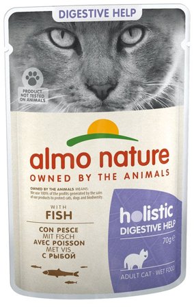 Almo Nature Intestinal Help Cibo Umido Con Pesce Per Gatti Adulti