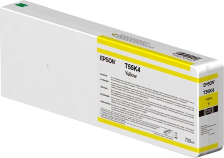 Epson T55K4 - gul - original - blekkpatron