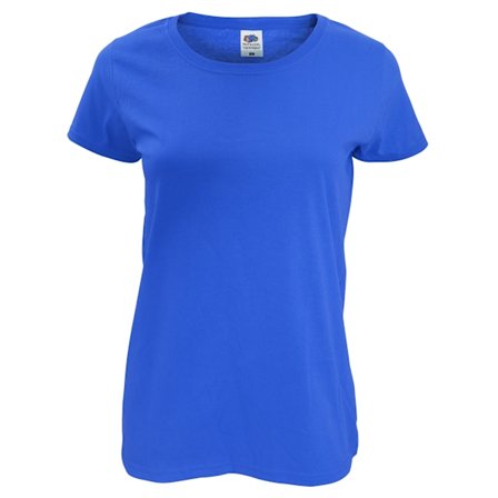 Fruit of the Loom Dam/Dam Lady Fit Kortärmad T-shirt