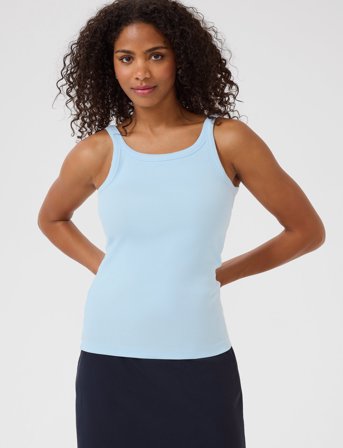 Kaffe Kacarna Tank Top - Blue - XXL