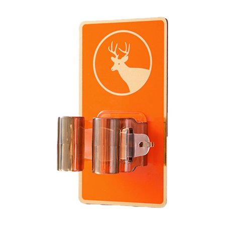 Väggmonterad hållare för kvastmopp, självhäftande enkel kvast hängare krok