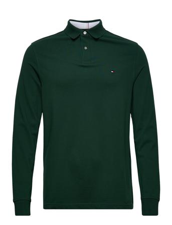 1985 Regular Ls Polo Polos Long-sleeved Grøn Tommy Hilfiger