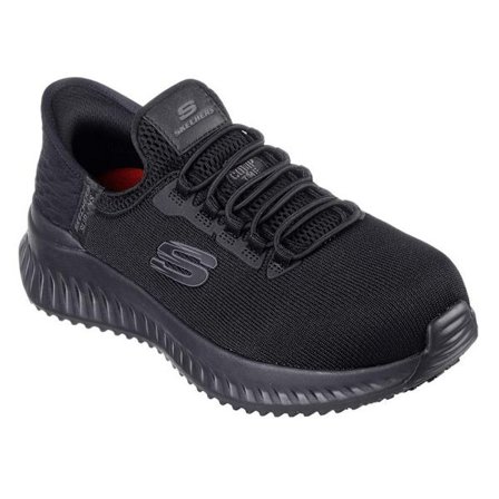 Skechers Dam/Damer Tilido Ombray Säkerhetsskor 5 UK Svart