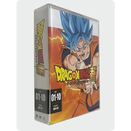 Dragon Ball Super: Den komplette serie sæson 1-10 DVD 20-Disc Ny i æske sæt