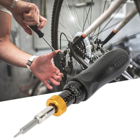 Esiasetettava säädettävä momenttiruuvimeisseli 0,2–1,2 Nm kuusiokolo RTD-1.2