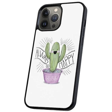 iPhone 16 Pro Max - Skal/Mobilskal Happy Cactus