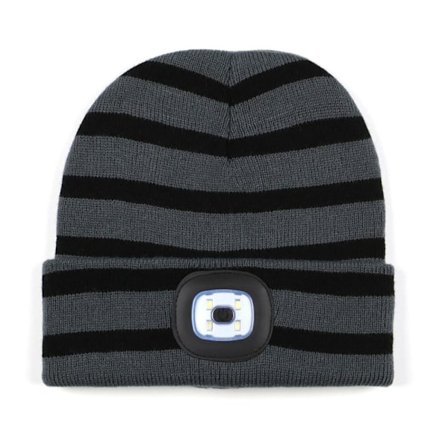 Led cap stickad mössa 9 9