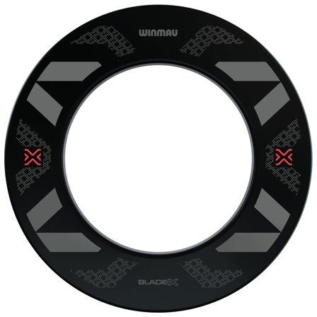 Blade X Surround – Black & Red Wall Protector | Winmau