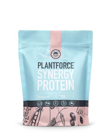 Plantforce Synergy Protein Vegansk Natural 400 g, Sport & Velvære, Protein & Energi, Proteinpulver
