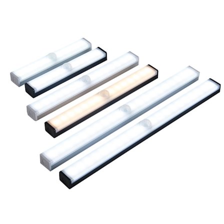 Magnetic night light with motion and light sensor, 21cm