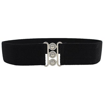 Elastinen leveä hoitajan vyö, vintage-retrotyyli, venyvä vyötärövyö