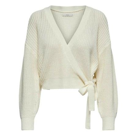 Only, V-neck Knitwear Beige, Dames, Maat:L