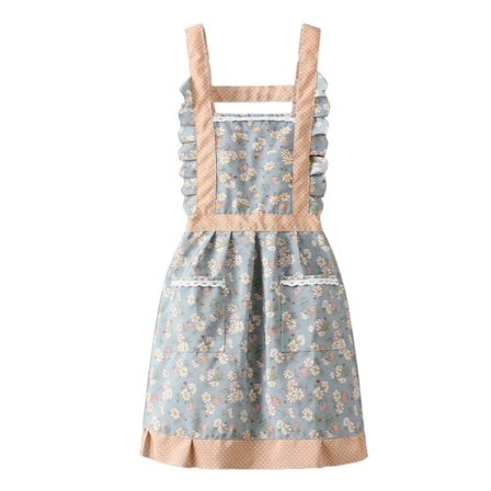 IC Sommervanntett Hjem Kjøkken Lerretet Forkle Dame Med Lomme